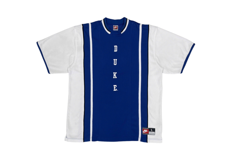  Vintage Nike Duke University Blue Devils Warm Up Shirt 