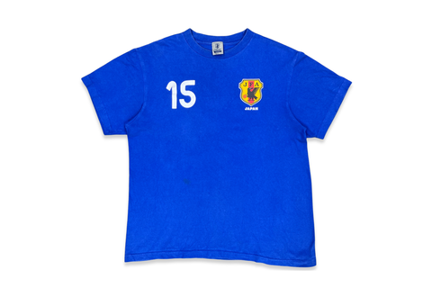  Japan JFA FUKUNISHI #15 Tee Blue 
