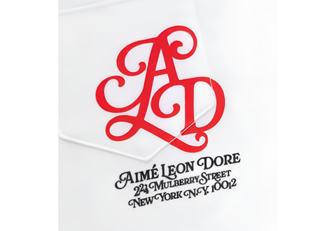  Aimé Leon Dore Monogram Pocket Bright White Tee 