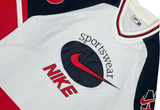 Vintage 90s Nike Bootleg Jersey White 