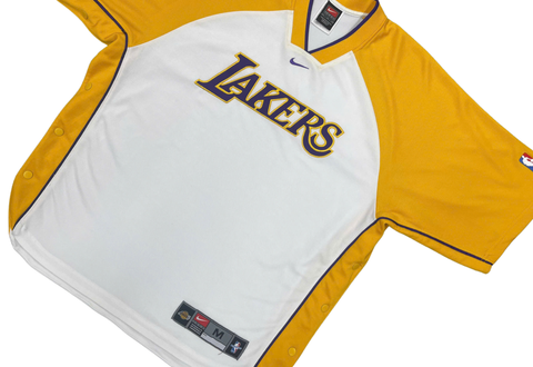  Vintage 90s Nike Team Los Angeles Lakers Warm Up Jersey 