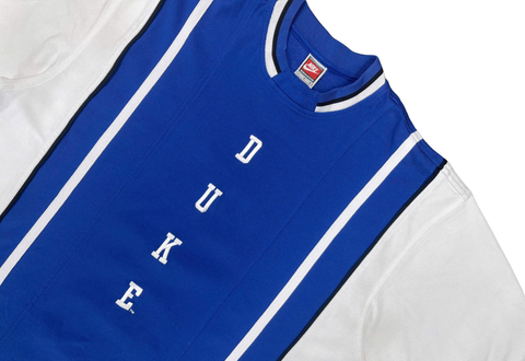  Vintage Nike Duke University Blue Devils Warm Up Shirt 