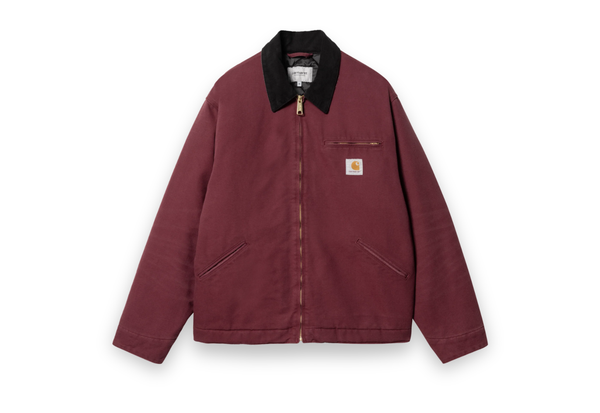  Carhartt WIP Detroit OG Malbec / Black Aged Canvas 