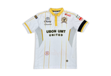  Eureka Ubon United F.C Jersey White Gold 