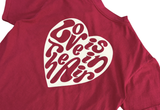  The Air Saigon® Merchandise "Heart is in The Air" Fiery Red Tee 