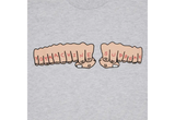  Supreme Toy Machine Fist Tee Ash Grey 