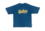  Ben Davis Big Logo Embroidered Navy Tee 