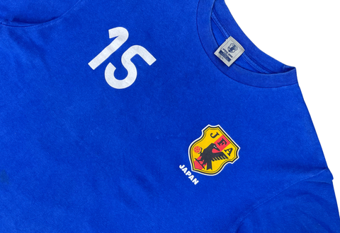  Japan JFA FUKUNISHI #15 Tee Blue 