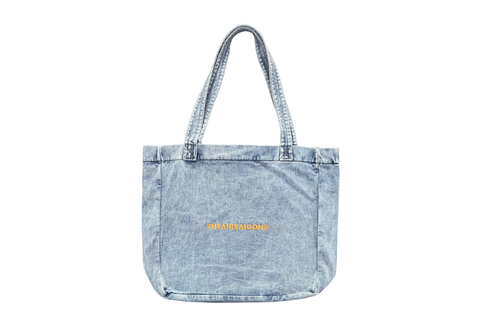  THE AIR SAIGON® BAG THE DAY TOTE — LIGHT DENIM 