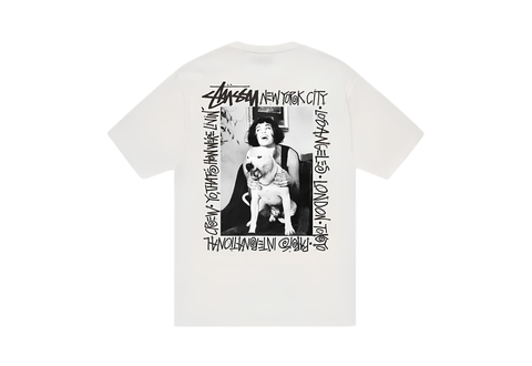  Stussy How We're Livin' Pigment Dyed Natural Tee 