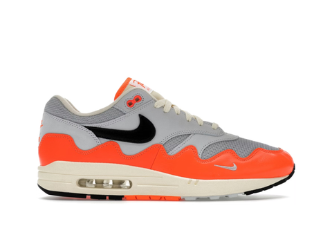  Nike Air Max 1 Patta Waves Hyper Crimson Pure Platinum (With Bracelet) 