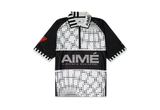  Aimé Leon Dore x New Balance Sport Zip Polo Black White 