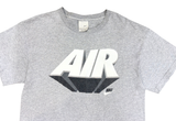  Vintage 00s Nike Basketball Air Spellout Tee Grey 