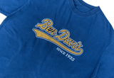  Ben Davis Big Logo Embroidered Navy Tee 