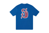  Stussy Solo S Pig Dyed Tee Blue 