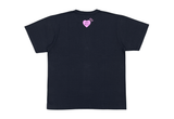  Human Made Heart Tee Black/Pink (Harajuku Store Limited) 
