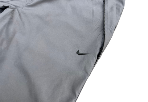  Vintage 00s Nike Embroidered Logo Nylon Pants Gray 