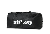  Stussy Italic Duffle Bag Black 