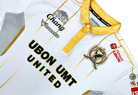  Eureka Ubon United F.C Jersey White Gold 