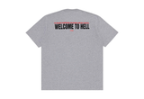  Supreme Toy Machine Welcome To Hell Heather Grey Tee 