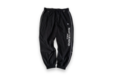  NEW ERA x MASTERMIND WORLD SS24 Oversized Piping Track Pants Black 