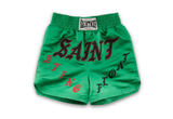  Saint Mxxxxxx Boxing Shorts Green 