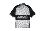  Aimé Leon Dore x New Balance Sport Zip Polo Black White 