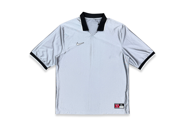  Nike Energy Dri Fit Short Sleeve Football Shirt Grey 
