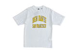  Ben Davis Big Logo Print White Tee 