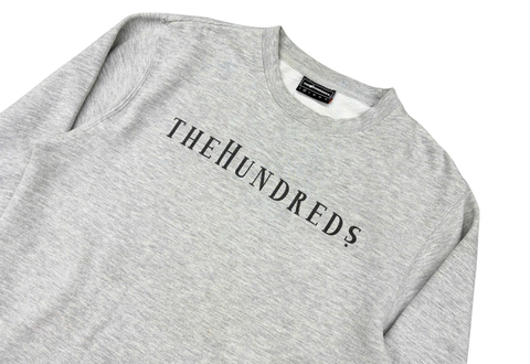  The Hundreds Logo Charcoal Heather Sweatshirt 