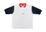  Vintage Nike Golf Centre Swoosh Polo Shirt White 