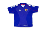  Vintage 2002 adidas Japan Home Jersey Blue 