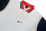  Vintage Nike Golf Centre Swoosh Polo Shirt White 