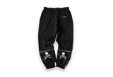 NEW ERA x MASTERMIND WORLD SS24 Oversized Piping Track Pants Black 