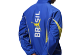  Jordan x Brazil 2026 Anthem Jacket Old Royal Yellow Pulse White 