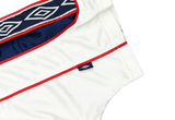  Vintage 90s Umbro Jersey White/Blue 