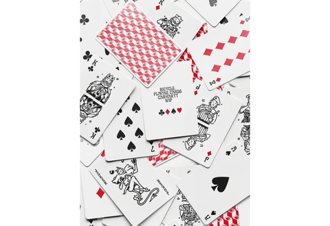  Carhartt WIP Bicycle Playing Cards White 