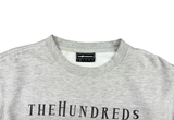  The Hundreds Logo Charcoal Heather Sweatshirt 