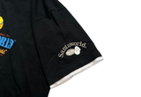  Vintage Santaworld Swedish Outdoor Style Black Tee 