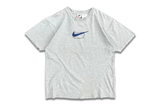  Vintage 90s Nike Big Swoosh Just Do It Tee Grey 