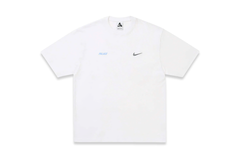  Nike x Palace Font Swoosh White Tee 