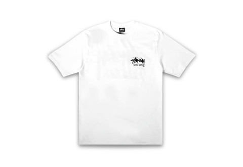  Stussy Stock New York White Tee 