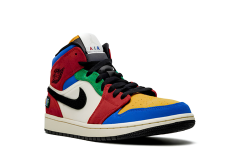  Air Jordan 1 Mid SE Fearless Blue the Great 