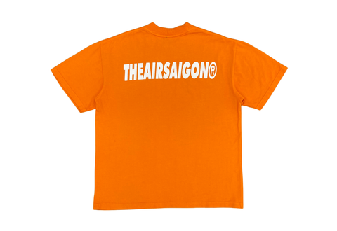  The Air Saigon® Classic Logo Washed Orange Tee 