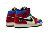  Air Jordan 1 Mid SE Fearless Blue the Great 