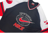 Vintage 90s Nike Bootleg Jersey Black 