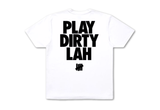  Undefeated x Sneakerlah Play Dirty White Tee 