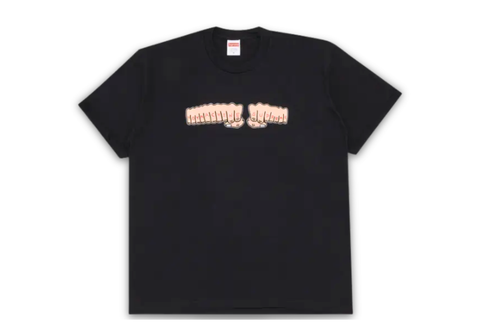  Supreme Toy Machine Fist Tee Black 