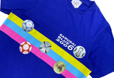  Vintage 2006 adidas Japan Samurai Blue Supportes Tee 