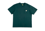  Carhartt Original Fit HeavyWeight Pocket Olive Green Tee 